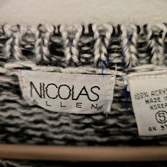 Nicolas Allen Vintage Crewneck Pullover Sweater - Picture 4 of 4